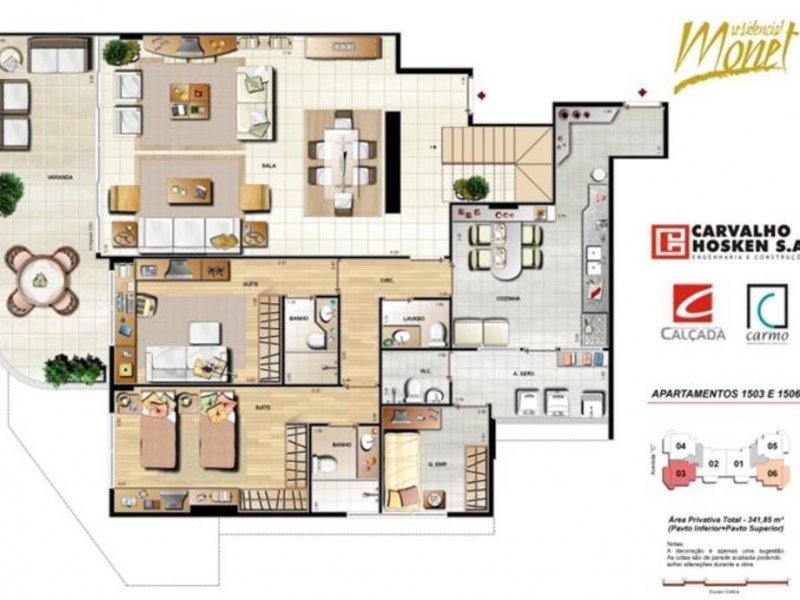 imóvel com 342m² - Barra da Tijuca - Rio de Janeiro