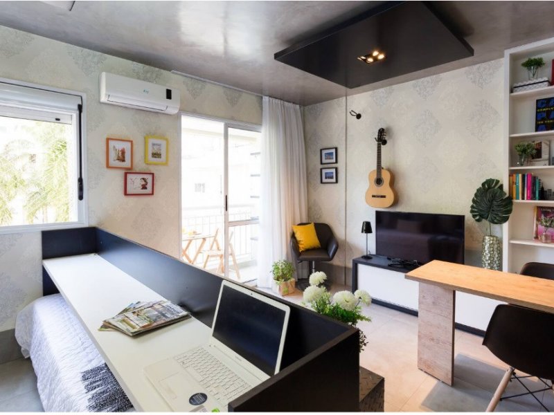 Apartamento à venda Jardim Ampliação com 31m² e 1 quarto por R$ 305.000 - 1185816063-studio-pananby-choice-09.jpg