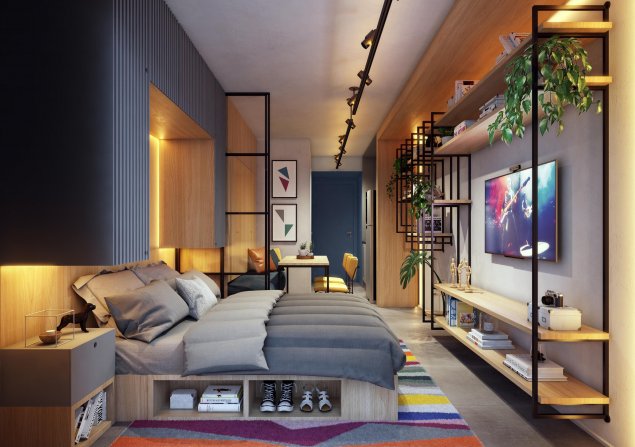 imóvel com 27m²