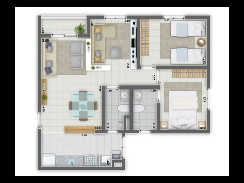 imóvel com 65m² - Sumarezinho - Ribeirão Preto