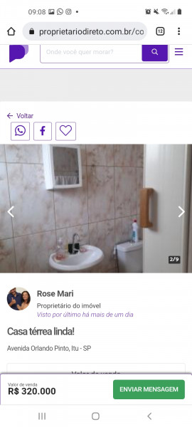 imóvel com 166m² - Santa Rosa  - Itú