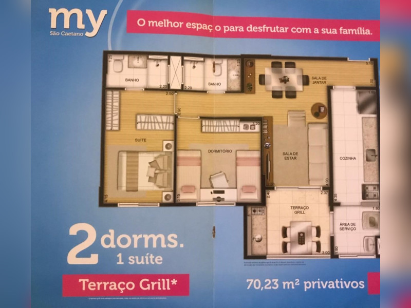 imóvel com 70m² - Centro - São Caetano do Sul