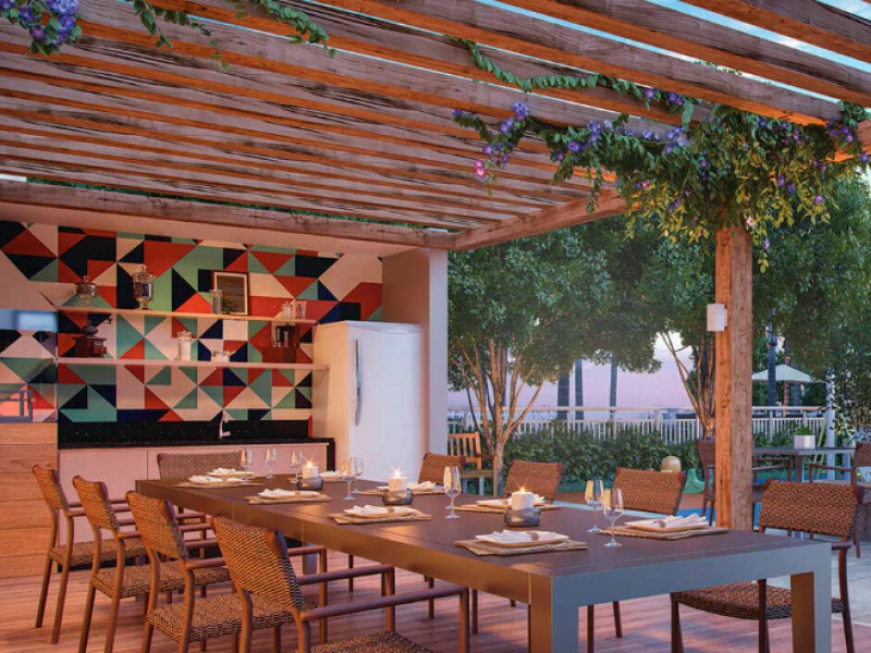 Apartamento à venda Itapark Residencial com 45m² e 2 quartos por R$ 230.000 - 1271654439-churrasqueira.PNG