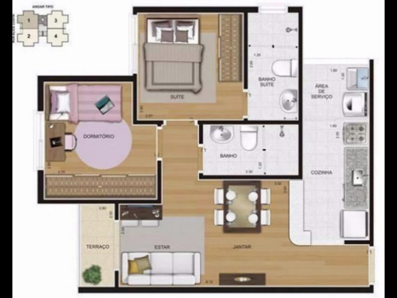 imóvel com 50m² - Santa Maria - Santo André