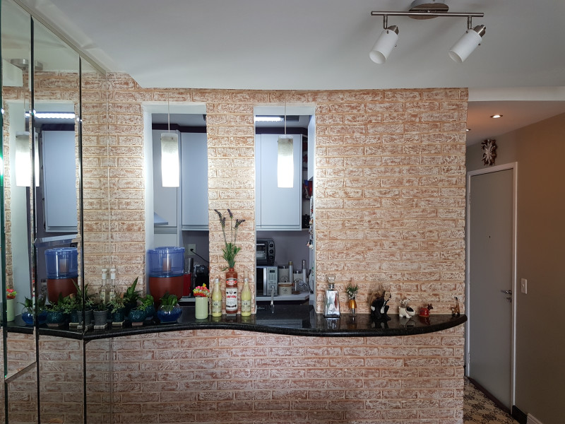 Apartamento à venda Vila da Saúde com 67m² e 2 quartos por R$ 419.000 - parede-tijolos-01.jpg