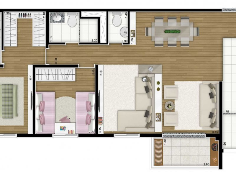imóvel com 89m² - Vila Gumercindo - São Paulo