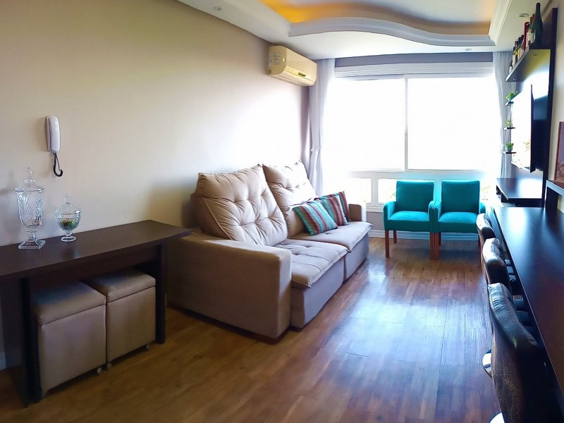 Apartamento à venda Nonoai com 60m² e 2 quartos por R$ 289.900 - 166673338-02-sala.jpg