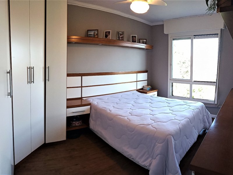 Apartamento à venda Nonoai com 60m² e 2 quartos por R$ 289.900 - 931571457-11-quarto-casal.jpg