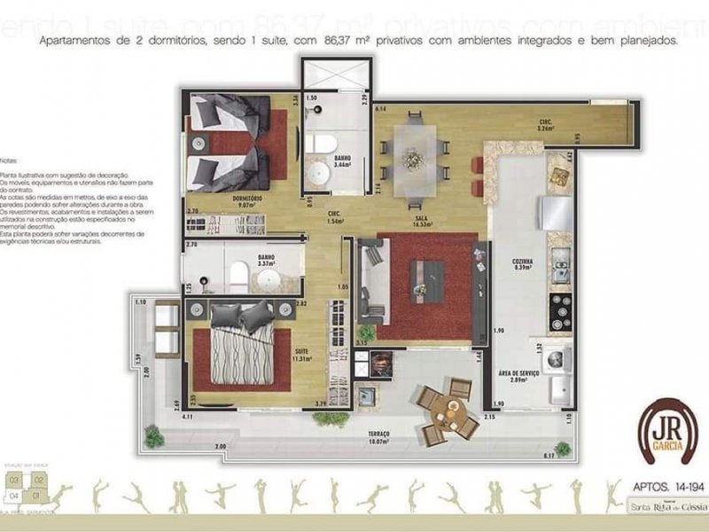 imóvel com 86m² - Vila Tupi - Praia Grande
