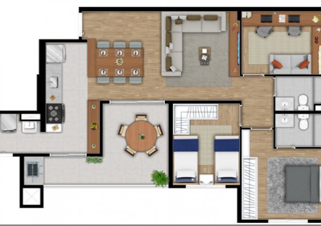 imóvel com 87m²