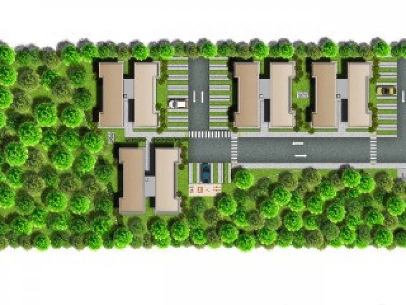 Apartamento à venda Flores com 41m² e 2 quartos por R$ 180.000 - 193067333-implantacao-laranjeiras.jpeg