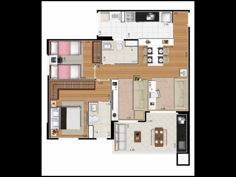 Apartamento à venda Vila Andrade com 72m² e 2 quartos por R$ 550.000 - 2129529996-whatsapp-image-2021-04-11-at-20.jpeg