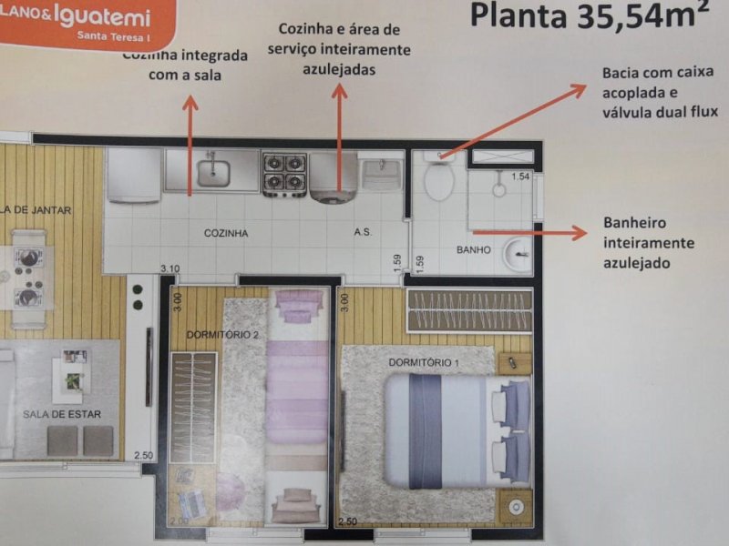 Apartamento para alugar Jardim Pedra Branca com 38m² e 2 quartos por R$ 800 - 73105529-img-20210128-wa0049.jpg