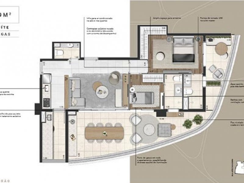 imóvel com 109m² - Vila Nova Conceição - São Paulo