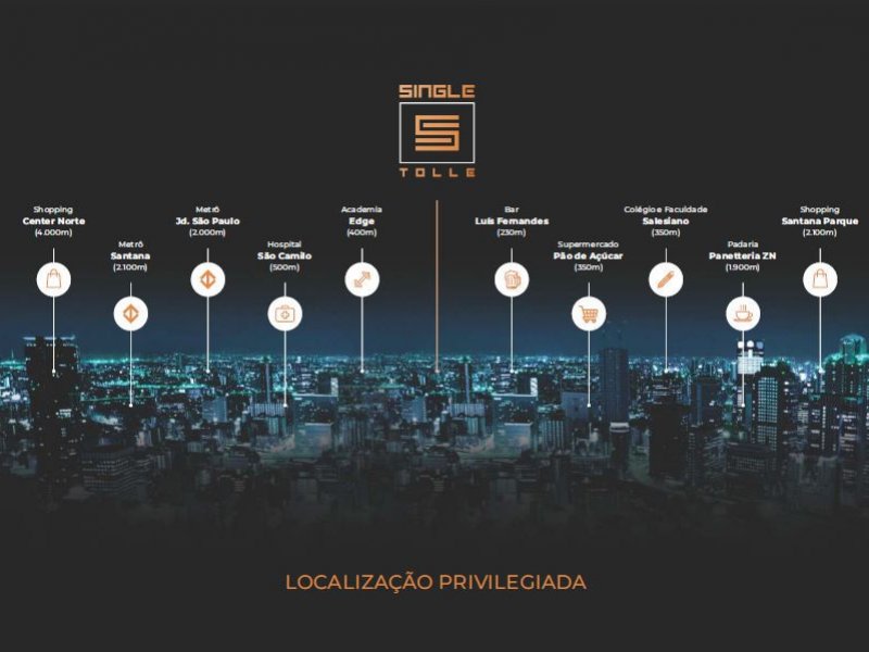Apartamento à venda Santana com 41m² e 1 quarto por R$ 419.000 - 1552118730-book2.JPG