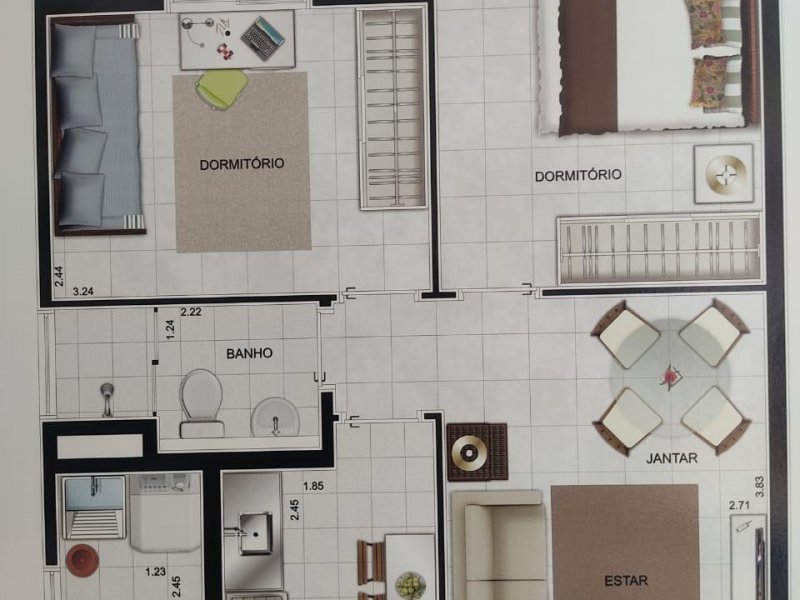 Apartamento à venda Parque Brasil com 44m² e 2 quartos por R$ 12.750.000 - 1708997485-planta.jpg