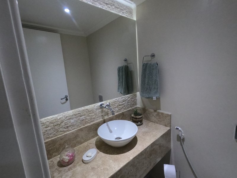 Casa de condomínio à venda Vargem Grande com 90m² e 3 quartos por R$ 485.000 - 978882648-lavabo-2.JPG