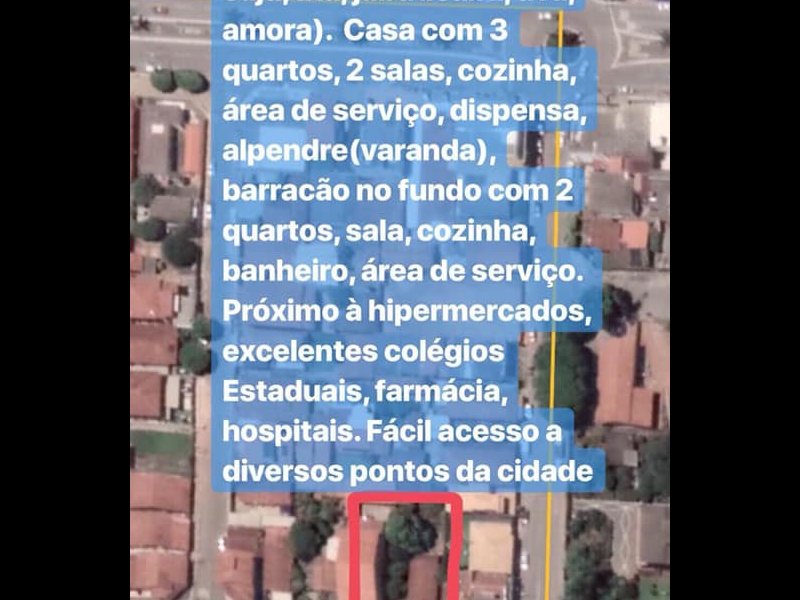imóvel com 518m² - Vila Pai Eterno - Trindade