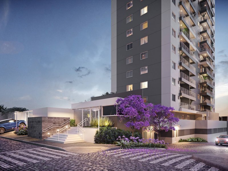 Cobertura à venda Centro com 72m² e 1 quarto por R$ 150.000 - 1339363894-full-perspectiva-ilustrada-da-portaria.jpg