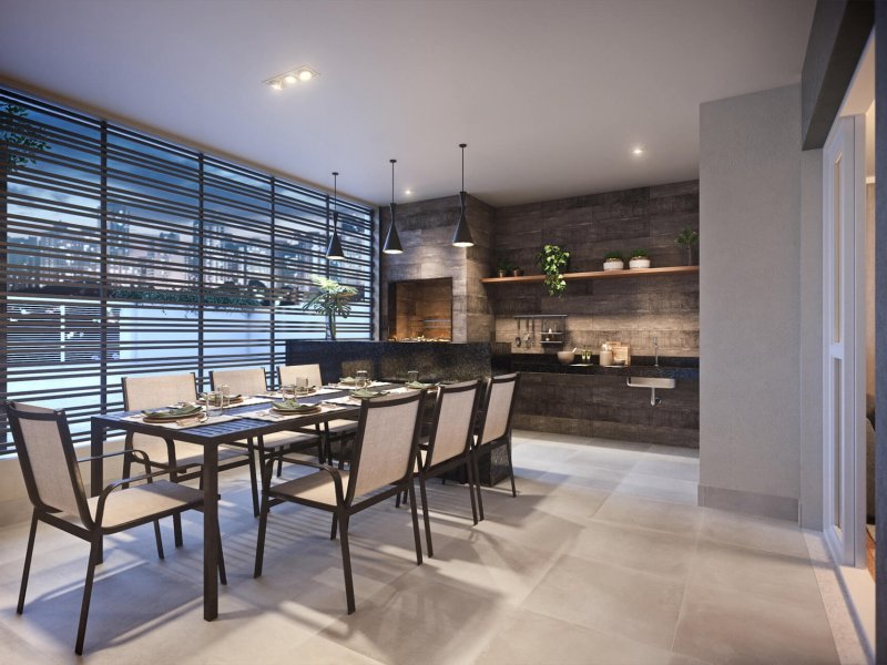 Cobertura à venda Centro com 72m² e 1 quarto por R$ 150.000 - 61254175-full-perspectiva-ilustrada-da-churrasqueira-no-salao-de-festas.jpg