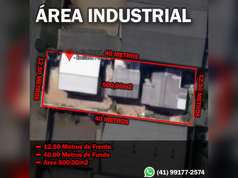 Terreno à venda Emiliano Perneta com 500m² e 1 quarto por R$ 900.000 - imagem-terreno-vender-licky-lohran.jpg