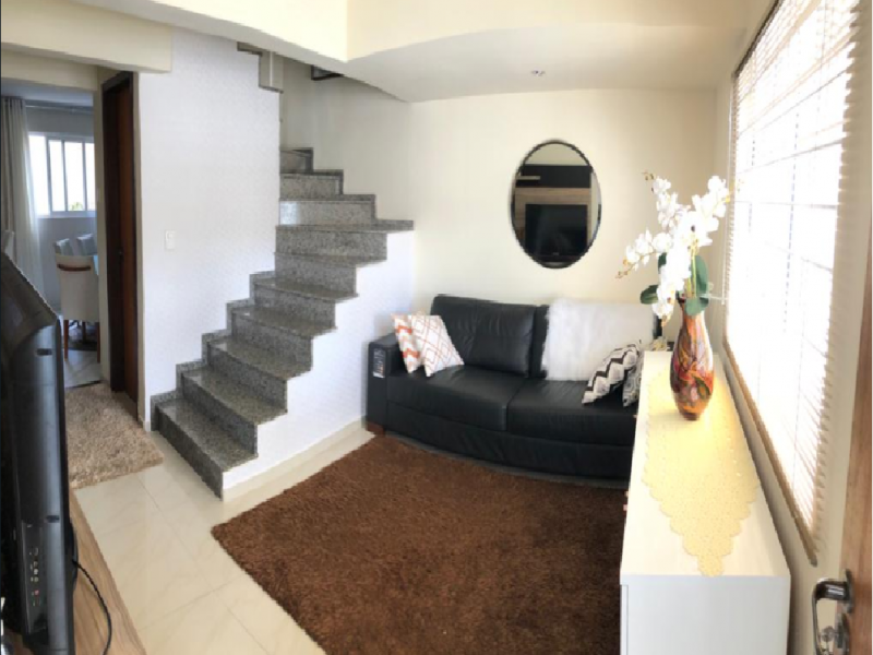 Casa à venda Uberaba com 120m² e 3 quartos por R$ 500.000 - 1076849637-sala.png