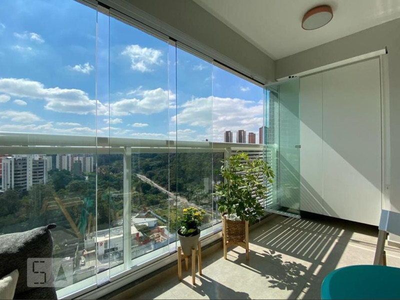 Apartamento à venda Vila Andrade com 40m² e 1 quarto por R$ 450.000 - sacada-3.jpeg