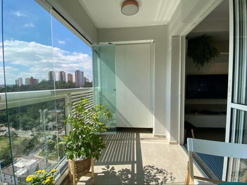 Apartamento à venda Vila Andrade com 40m² e 1 quarto por R$ 450.000 - sacada-6.jpeg