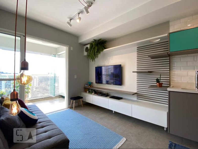 Apartamento à venda Vila Andrade com 40m² e 1 quarto por R$ 450.000 - sala-1.jpeg