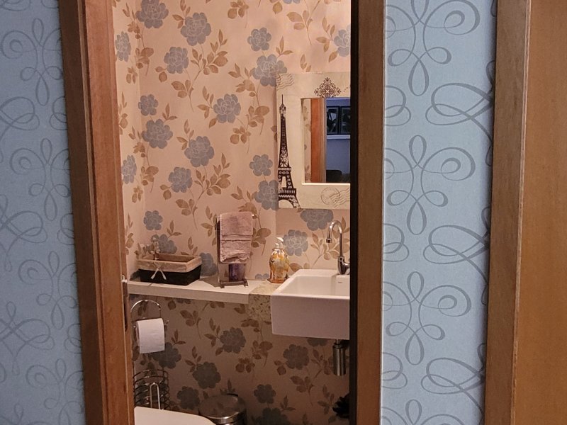 Apartamento à venda Adrianópolis com 108m² e 3 quartos por R$ 780.000 - 280209683-13-lavabo.jpg