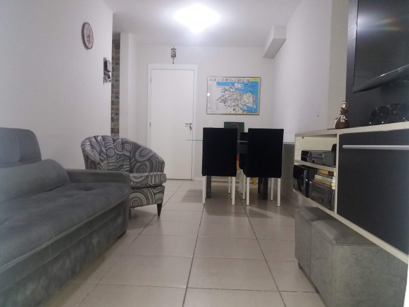 Apartamento à venda São Cristóvão com 58m² e 2 quartos por R$ 348.000 - 1663480082-sala-profundidade.jpg