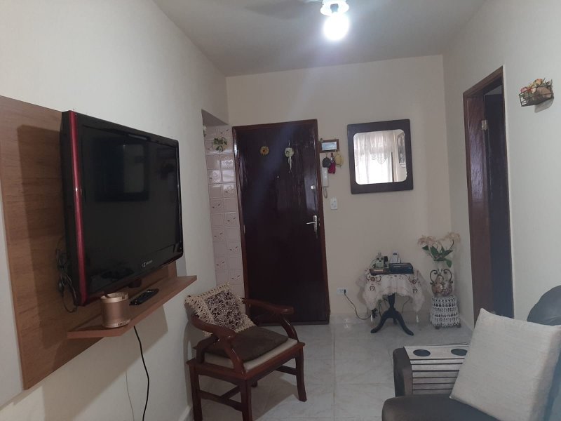 Apartamento à venda Canto do Forte com 62m² e 1 quarto por R$ 193.000 - 1342043808-foto-da-sala-3.jpg