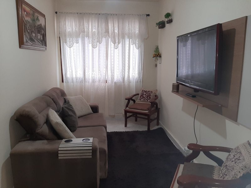 Apartamento à venda Canto do Forte com 62m² e 1 quarto por R$ 193.000 - 640729078-foto-da-sala-2.jpg