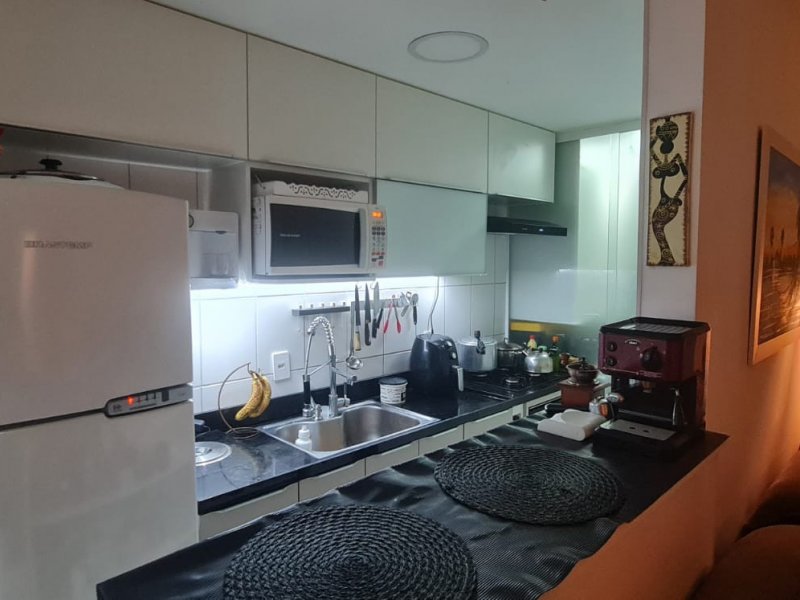 Apartamento à venda Maria Paula com 74m² e 3 quartos por R$ 380.000 - 1224057961-cozinha.jpeg