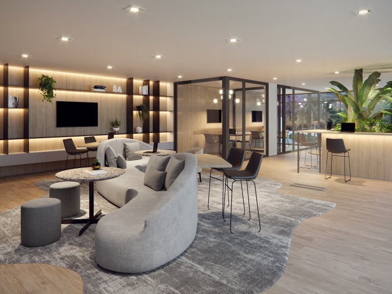 Apartamento à venda Centro com 135m² e 4 quartos por R$ 775.200 - 1815627356-30-coworking.jpg