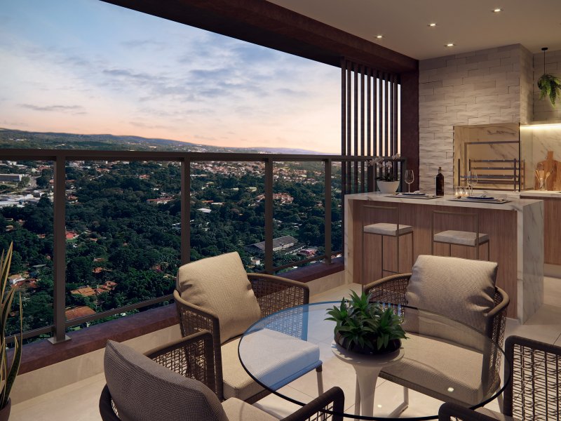 Apartamento à venda Centro com 135m² e 4 quartos por R$ 775.200 - 1831704537-22-terraco-apto-decorado.jpg