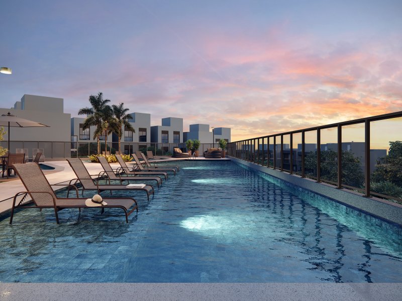 Apartamento à venda Centro com 135m² e 4 quartos por R$ 775.200 - 1933390335-12-piscina-descoberta.jpg