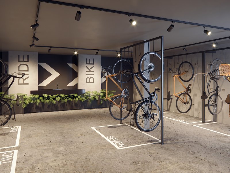 Apartamento à venda Centro com 135m² e 4 quartos por R$ 775.200 - 2052306862-34-bicicletario.jpg