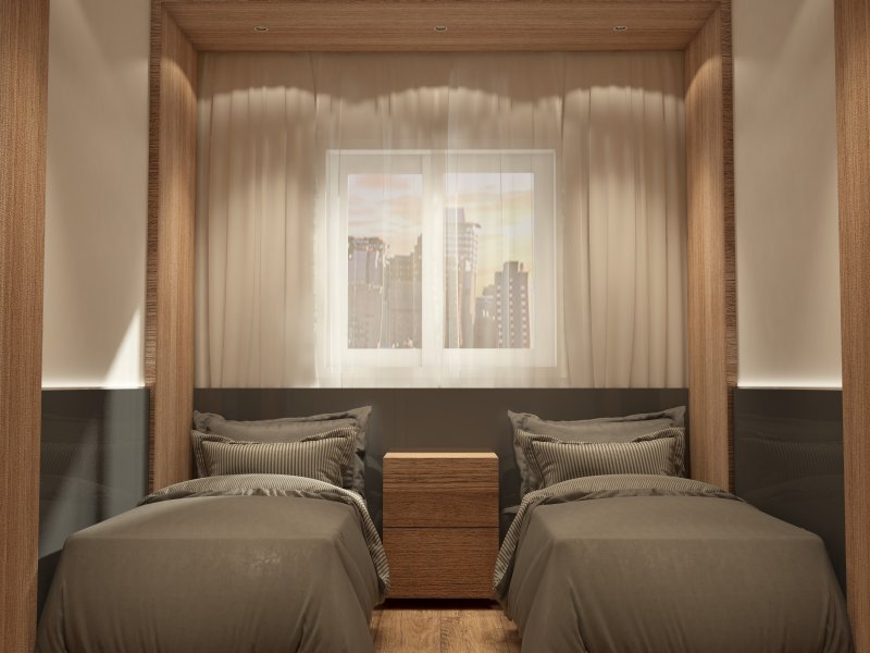 Apartamento à venda Desvio Rizzo com 52m² e 2 quartos por R$ 175.000 - 1868906378-quarto-solteiro-decorado-2.jpg