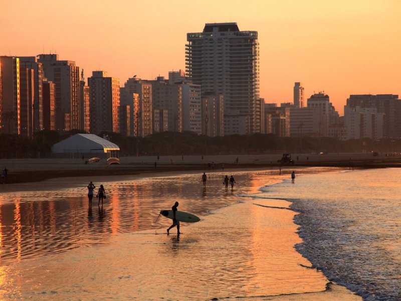 Apartamento à venda Itararé com 60m² e 1 quarto por R$ 260.000 - 1001115567-nascer-do-sol-santos.jpg