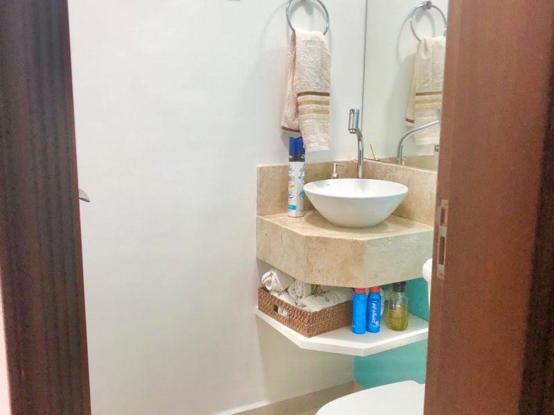 Casa de condomínio à venda Vila América com 139m² e 3 quartos por R$ 679.000 - 389706774-004-3-lavabo.jpg
