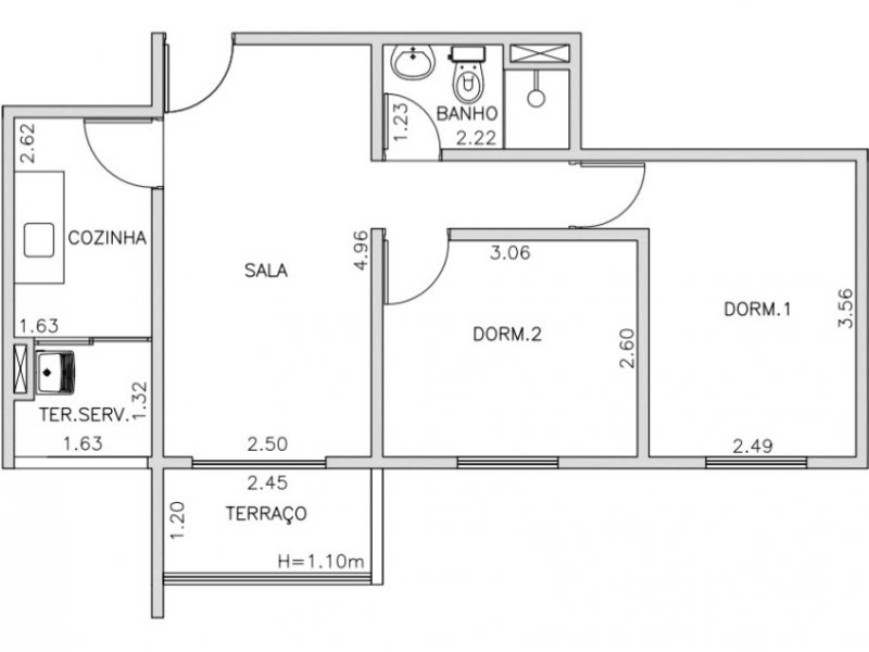Apartamento à venda Jardim Amaralina com 52m² e 2 quartos por R$ 265.000 - 815006600-f13.jpg