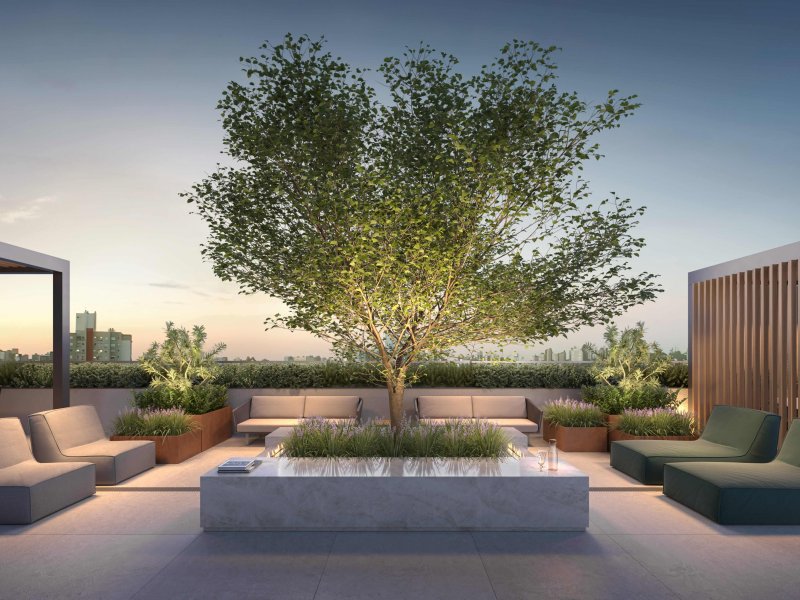 Loft à venda Centro com 25m² e 1 quarto por R$ 592.000 - 1053459343-rooftop-com-lareira.jpg