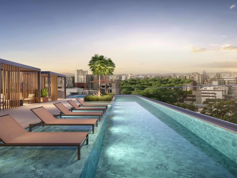 Loft à venda Centro com 25m² e 1 quarto por R$ 592.000 - 1815702497-piscina.jpg
