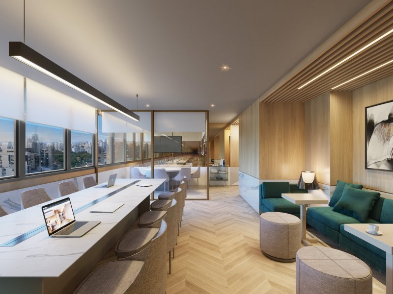 Loft à venda Centro com 25m² e 1 quarto por R$ 592.000 - 187182442-coworking.jpg