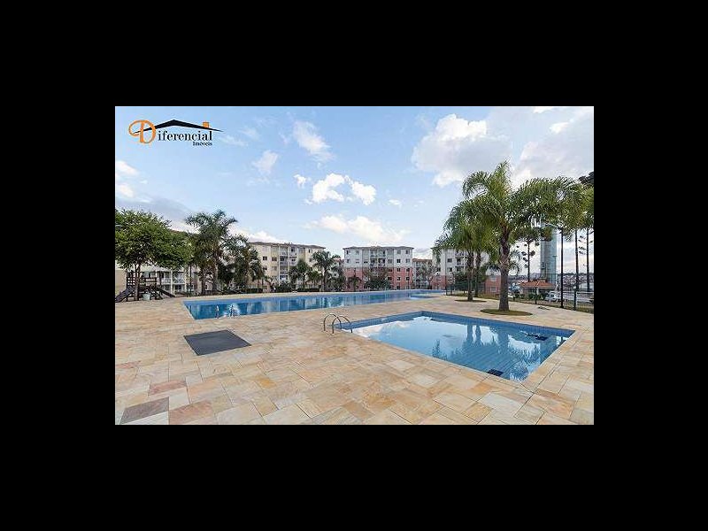 Apartamento à venda Atuba com 53m² e 2 quartos por R$ 189.000 - 51923003-piscina.jpg