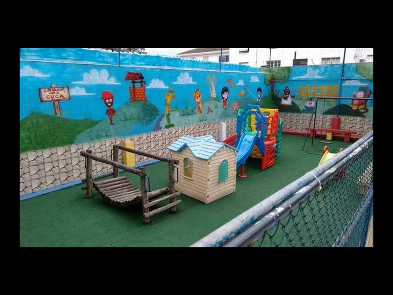 Apartamento à venda Vila Belmiro com 65m² e 2 quartos por R$ 370.000 - 537139204-playground.jpg