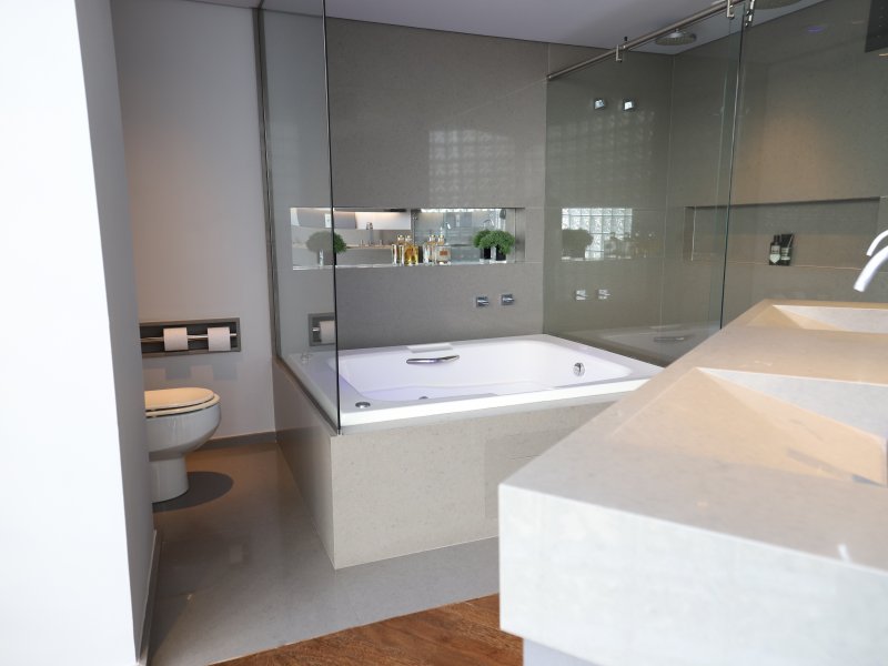 Apartamento à venda Vila Andrade com 160m² e 1 quarto por R$ 1.378.000 - 1454758029-banheiro-2.jpg
