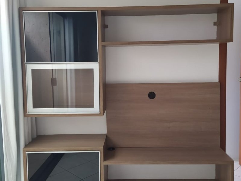 Apartamento à venda Tijuca com 41m² e 1 quarto por R$ 275.000 - 1702730898-rack-sala.jpg