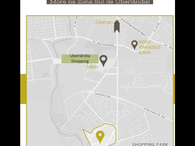 imóvel com 68m² - Parque dos Ypês - Uberlândia